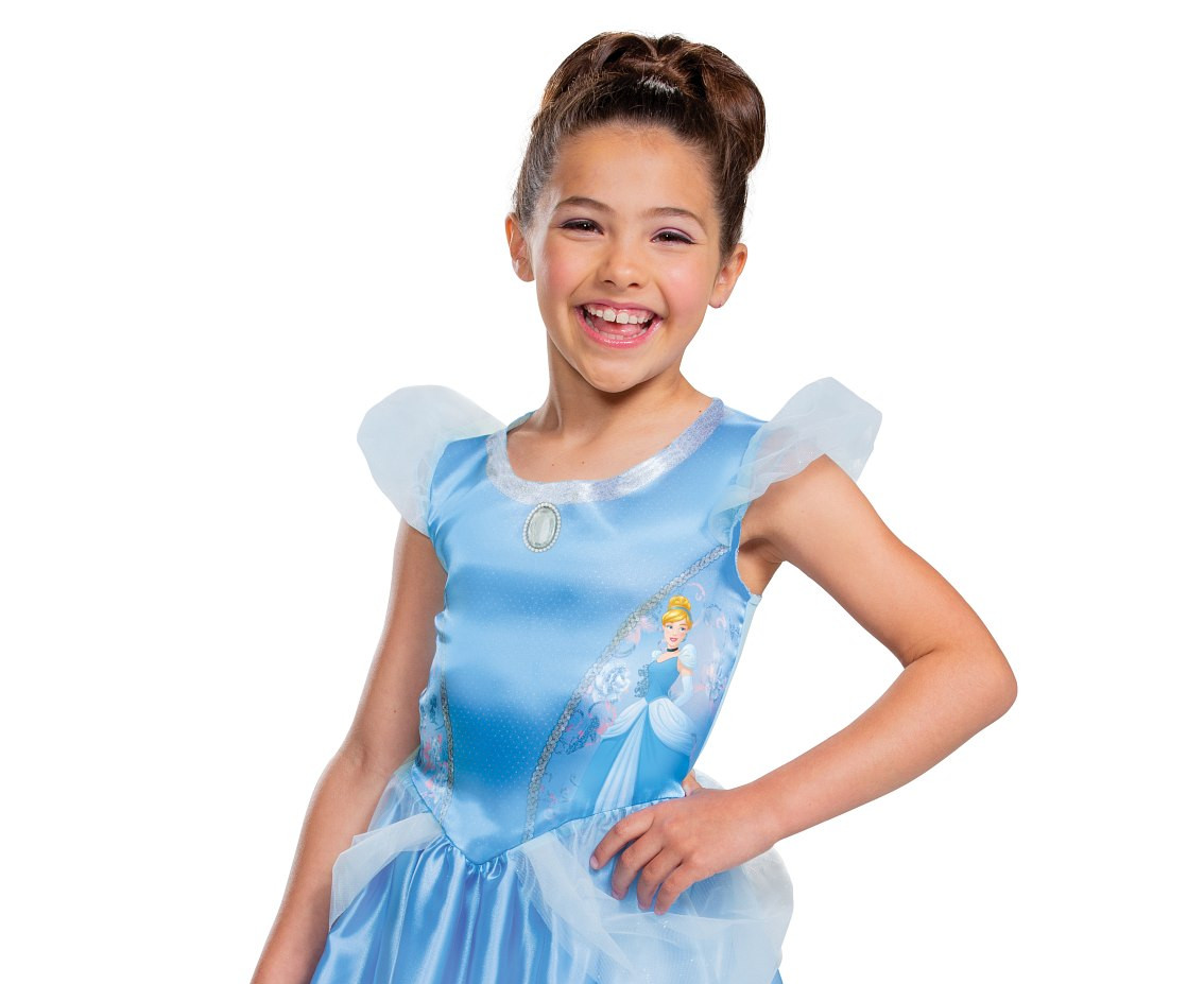 Costume Cinderella Basic Plus- Disney (license), size XS (3-4 years) EOL